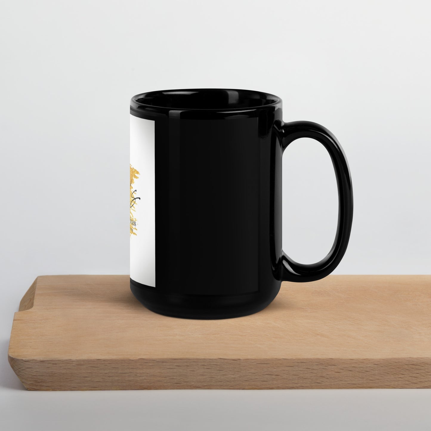 ROCQS-Black Glossy Mug