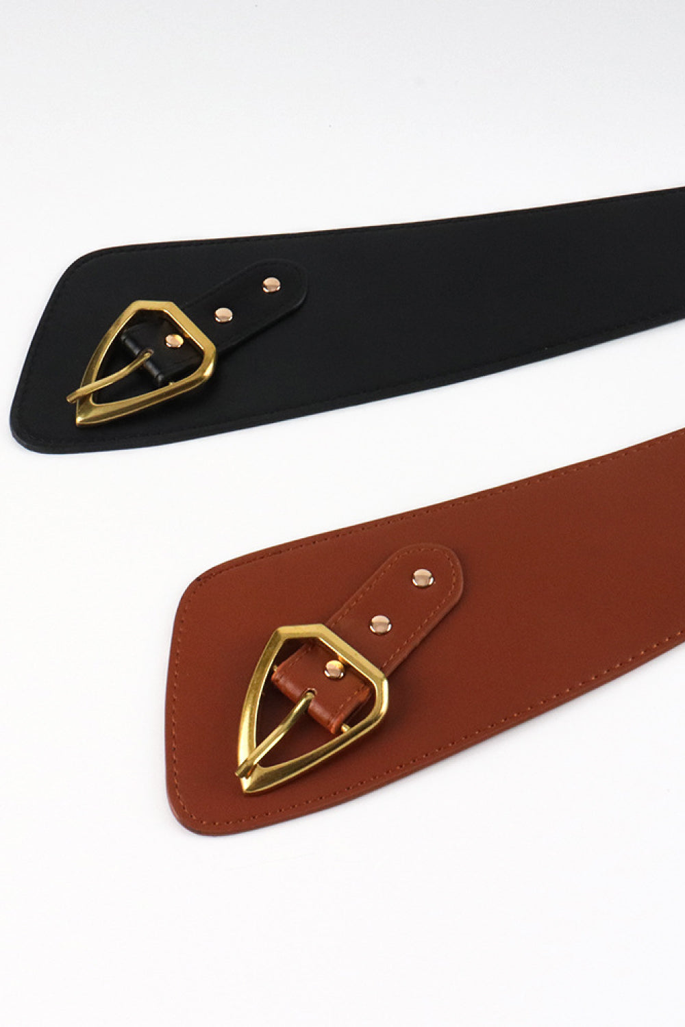 Irregular Leather Belt