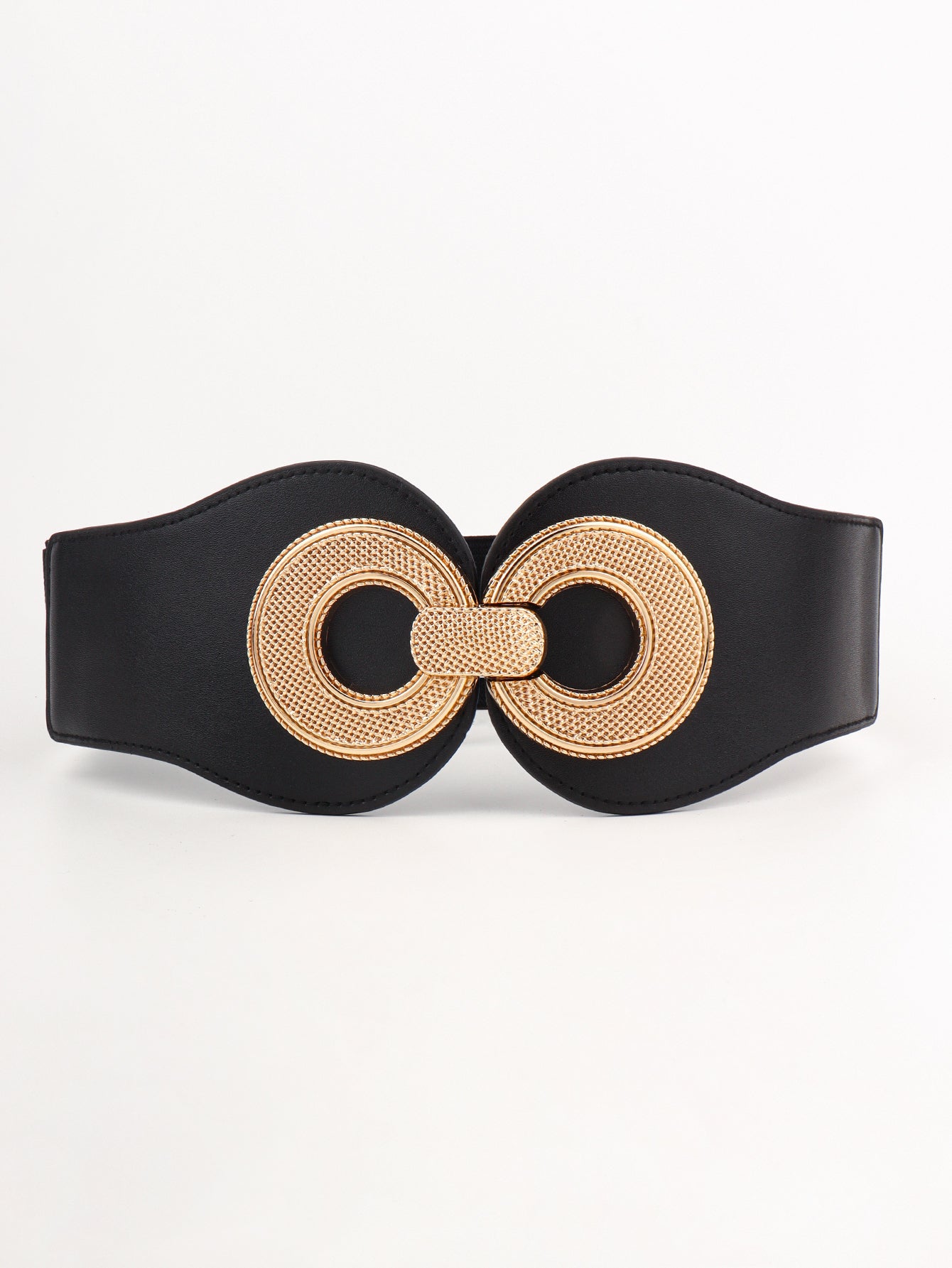 Alloy Buckle Elastic Belt