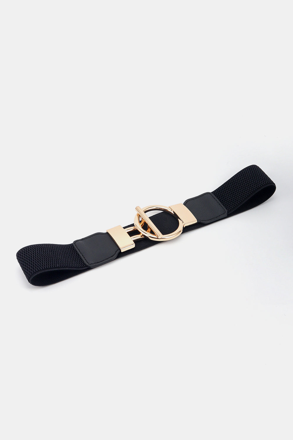 Circle Shape Buckle Zinc Alloy Buckle Leather Belt