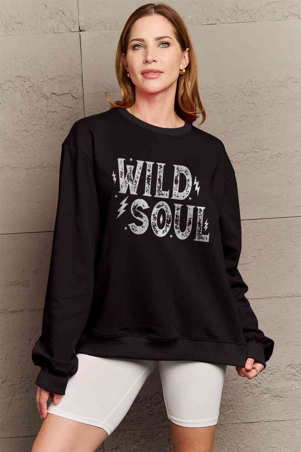 WILD SOUL Graphic Sweatshirt