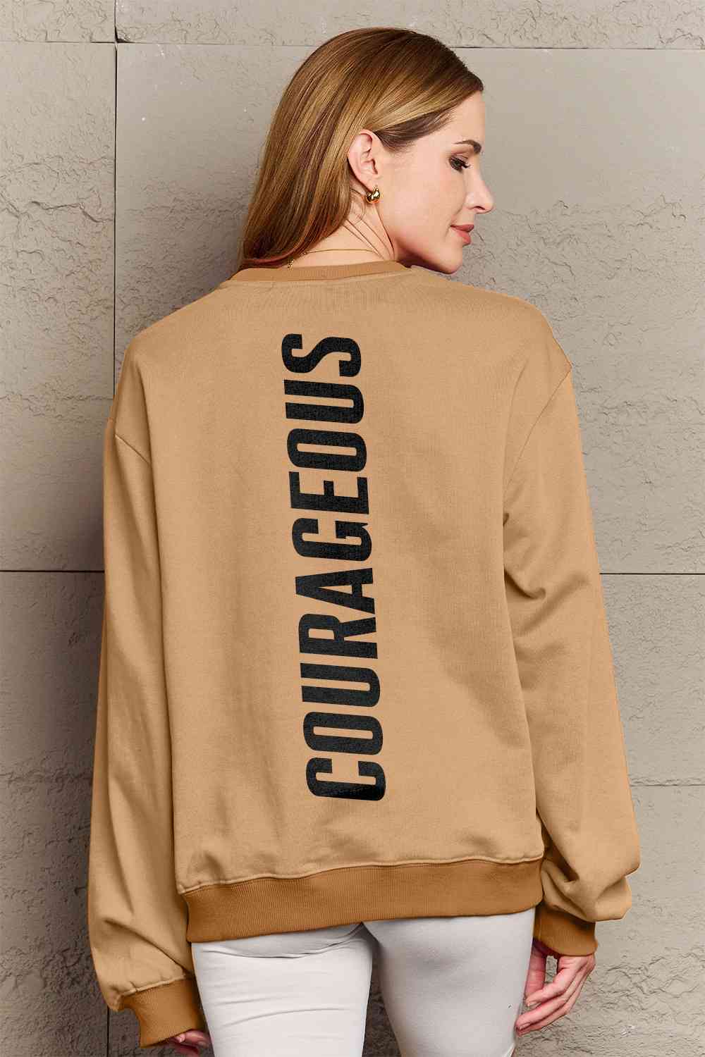 COURAGEOUS Graphic Sweatshirt