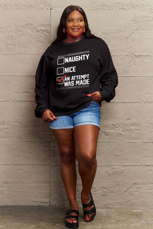 Graphic Long Sleeve Sweatshirt