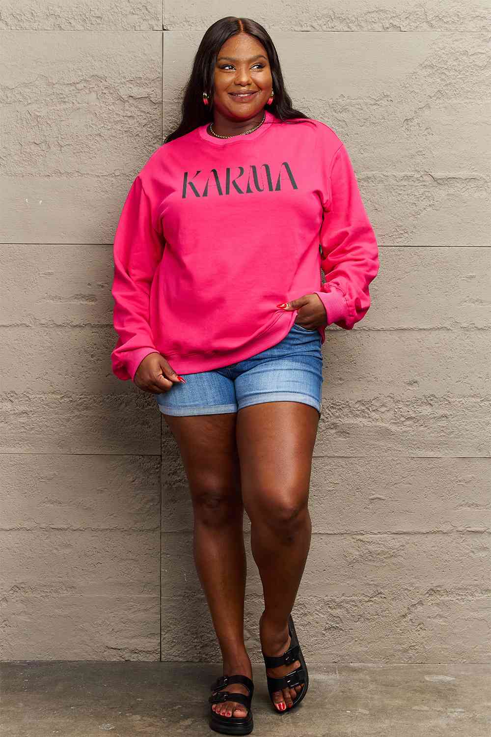 KARMA Graphic Sweatshirt