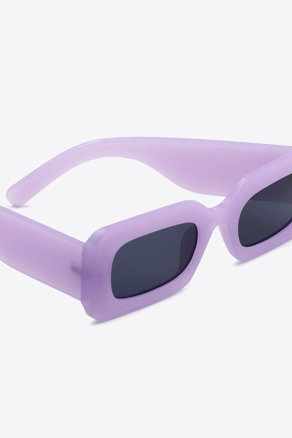 Lavender Rectangle Sunglasses