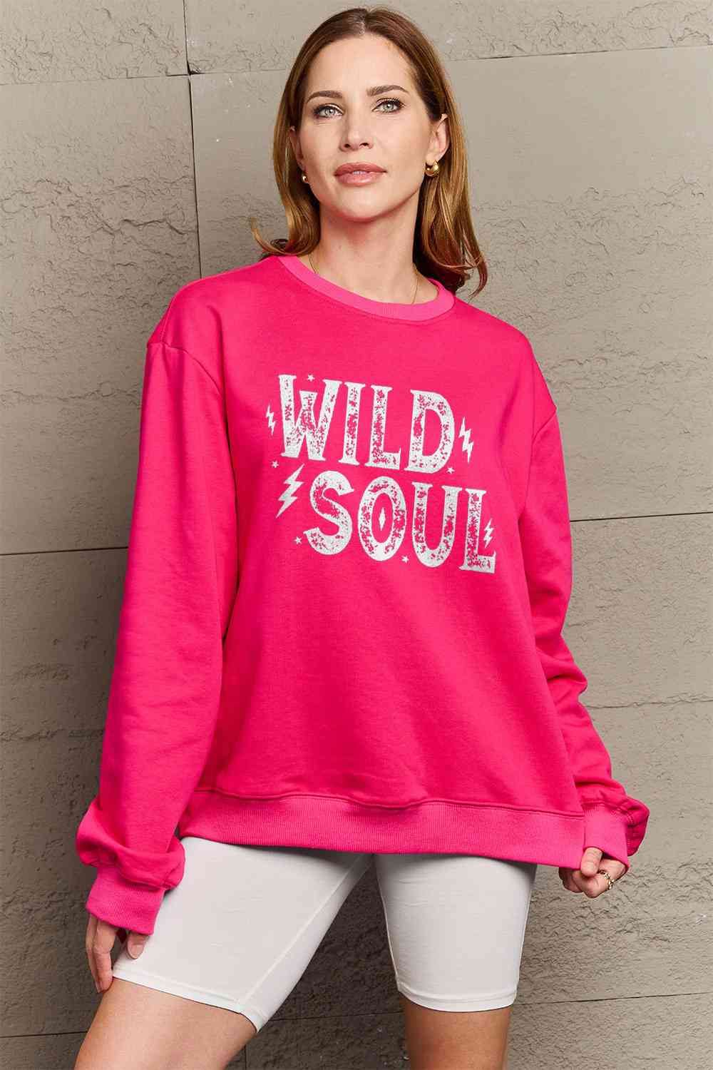 WILD SOUL Graphic Sweatshirt