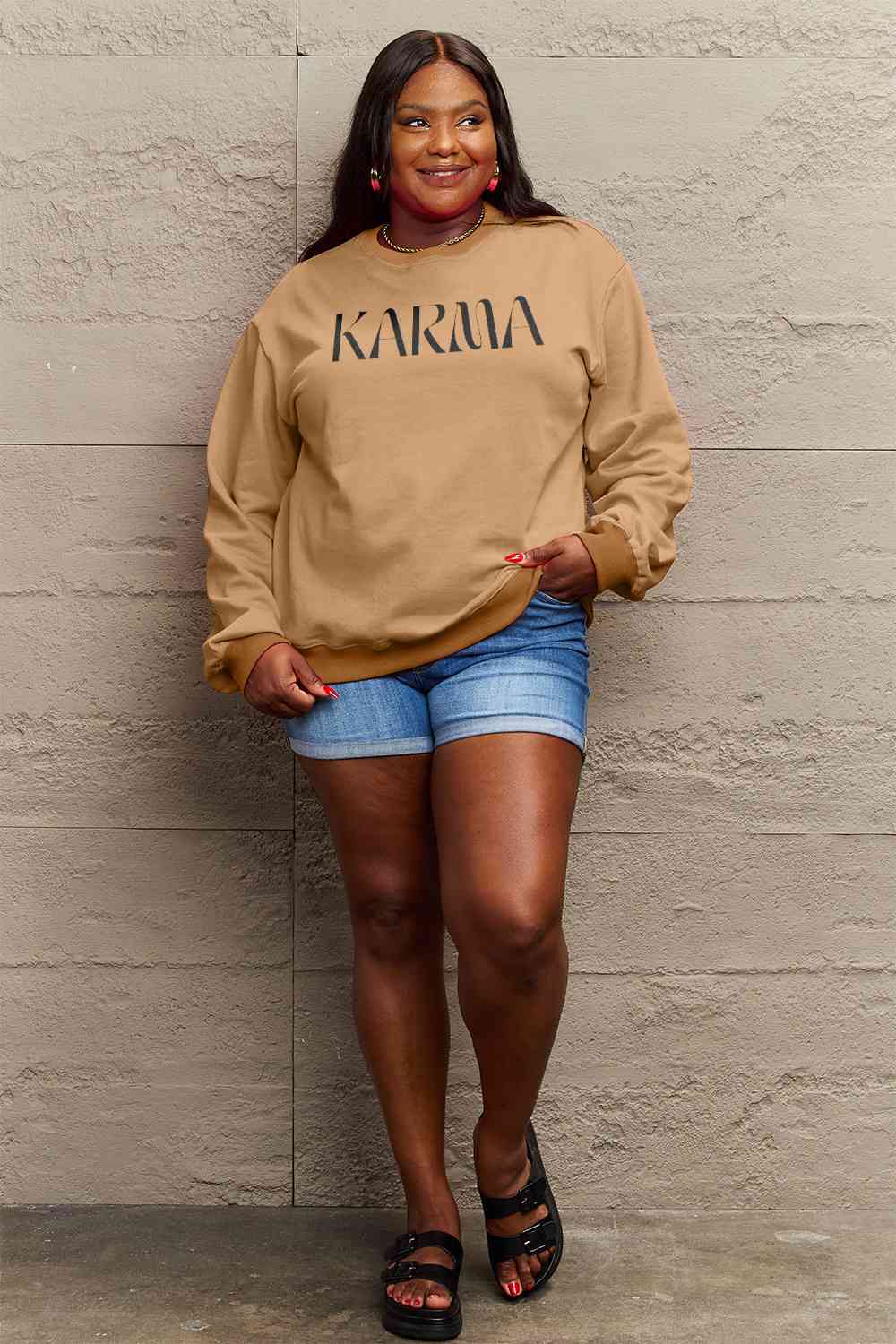 KARMA Graphic Sweatshirt