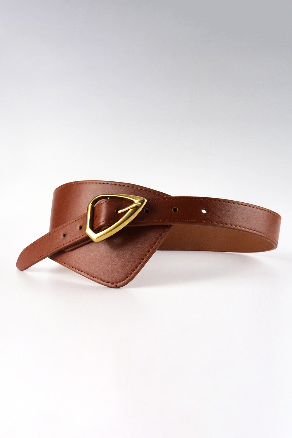 Irregular Leather Belt