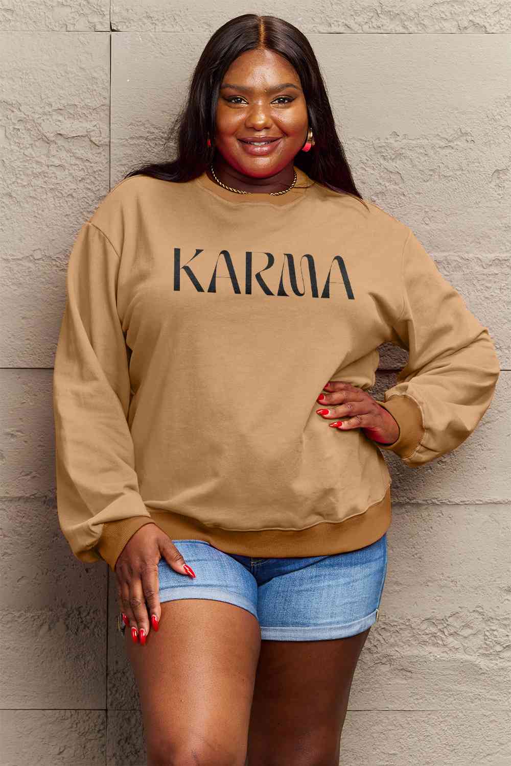 KARMA Graphic Sweatshirt