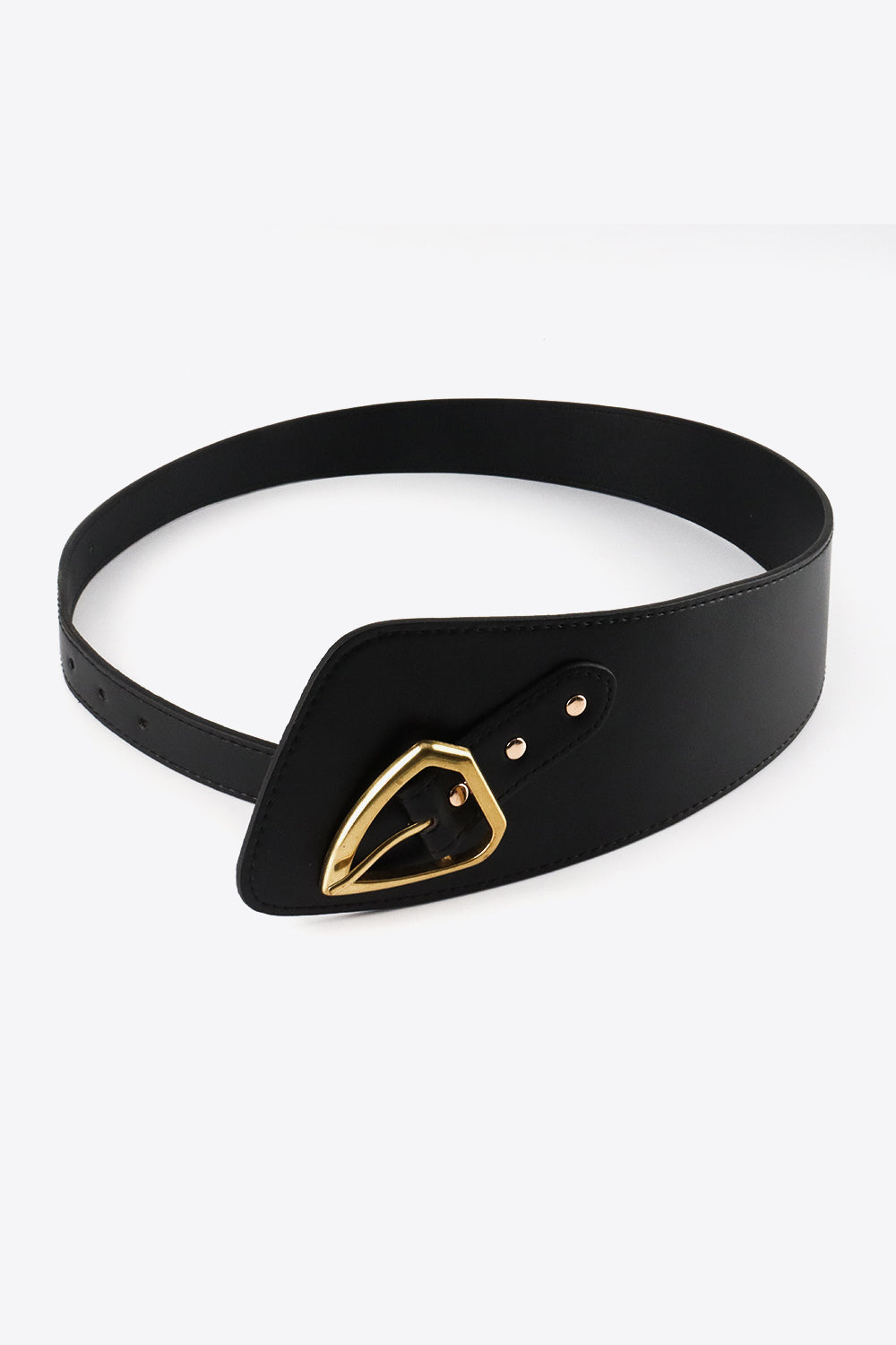 Irregular Leather Belt